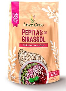 Pepitas de Girassol 100g - Leve Crock