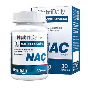 NAC 600mg 30 cápsulas - Apisnutri
