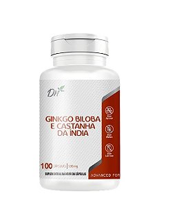 Ginkgo Biloba com Castanha da Índia 60 cápsulas - Denature