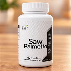 Saw Palmetto 500mg 60 cápsulas - Denature