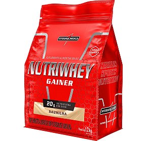 Nutriwhey Protein Baunilha Pouch 1,2kg Gainer - Integralmedica