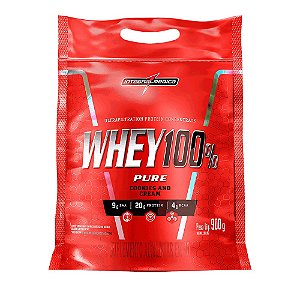Whey 100% Pouch Cookies 900g - Integralmedica