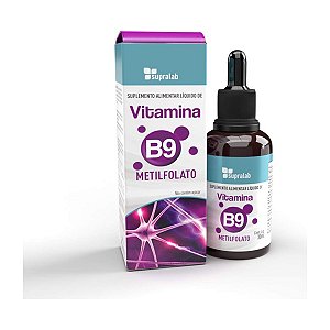 Vitamina B9 Sublingual 30ml - Supralab