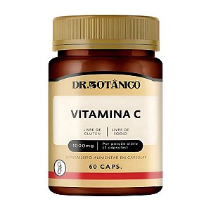 Vitamina C 1000mg 60cápsulas - Dr. Botânico
