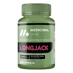 Long Jack 600mg 60 cápsulas - Medicinal Labs