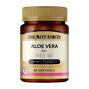 Aloe Vera Gel 1200mg 60 softgels - Dr. Botânico