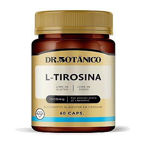 L-Tirosina 1500mg 60 cápsulas - Dr. Botânico