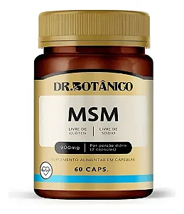 MSM 900mg 60 cápsulas - Dr. Botânico