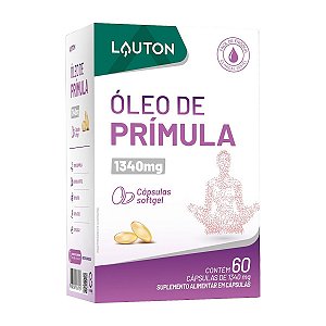 Óleo de Prímula 1340mg 60 cápsulas - Lauton