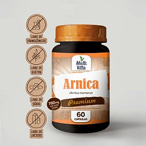 Arnica 700mg 60 cápsulas - Multivitta