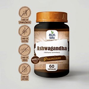 Ashwagandha 1000mg 60 cápsulas - Multivitta