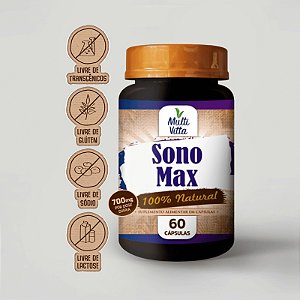 Sono Max 700mg 60 cápsulas - Multivitta