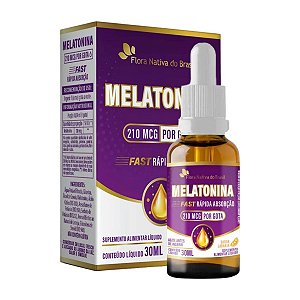 Melatonina Sublingual Sabor Maracujá 30ml - Flora Nativa