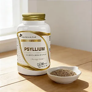 Psyllium 500mg 90 cápsulas - Flora Nativa