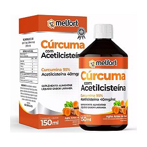 Cúrcuma com Acetilcisteína 150ml - Melfort