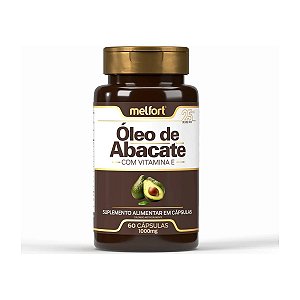 Óleo de Abacate 1000mg 60 cápsulas - Melfort
