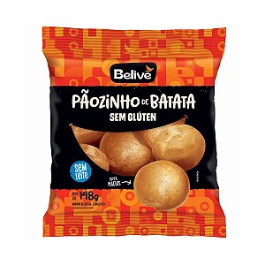 Pãozinho de Batata 198g - Belive