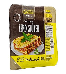 Lasanha Zero Glúten Tradicional 300g - Casarão