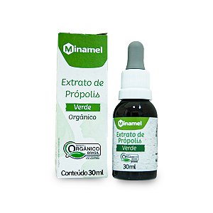 Extrato de Própolis Verde Orgânico 30ml - Minamel