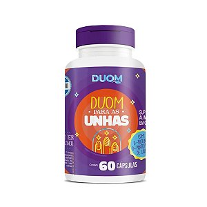 Duom para Unhas 60 cápsulas - Duom