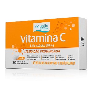 Vitamina C 500mg 30 comprimidos - Equaliv