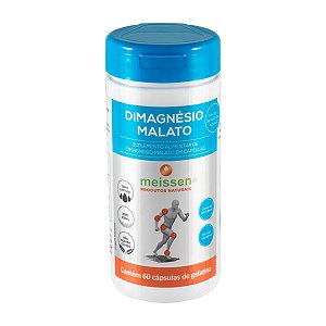 Dimagnésio Malato 250mg 60 cáps - Meissen