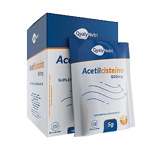 Fluimicina Acetilcisteína Laranja 16 sachês de 5g - Qualynutri