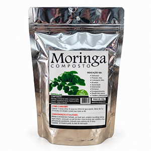 Chá de Moringa Composta 120g (Fiber) - Vida Ervas