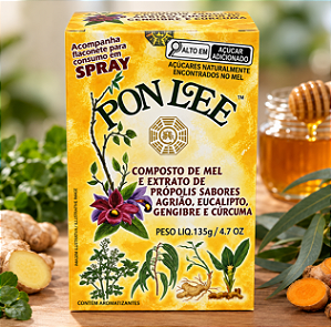 Composto de Mel com Própolis e Ervas 135g - Pon Lee