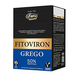 Fito Viron Grego 90caps 500mg - Unilife