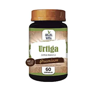 Urtiga 700mg 60 cápsulas - Multivitta