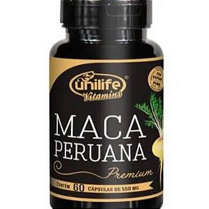 Maca Peruana Premium - 60caps x 550mg - Unilife