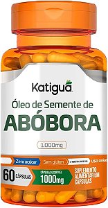 Óleo de Semente de Abóbora 1000mg 60 cápsulas - Katiguá