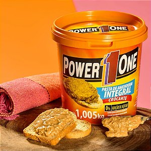 Pasta de Amendoim Crocante - Power One - 1kg