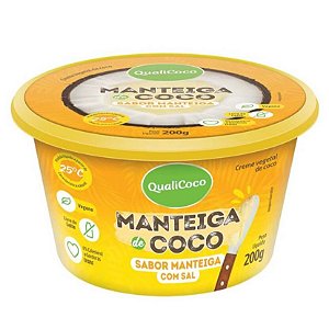 Manteiga de Coco c/ Sal 200g - Qualicoco