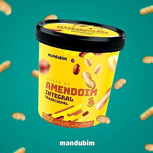 Pasta de Amendoim Integral - Mandubim 450g