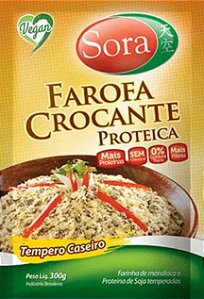 Farofa Proteica Crocante - Tempero Caseiro - Sora