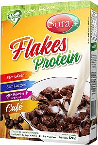 Flakes Protein - Café - Vegano 120g - Sora