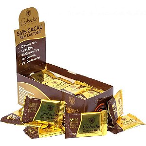 Chocolate 54% Vegano 12g (unitário) - Gobeche