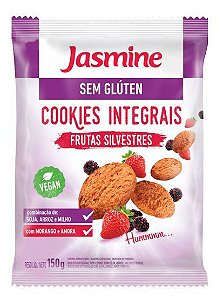 Cookies s/ Glúten Frutas Vermelhas 150g - Jasmine
