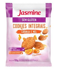 Cookies Integral s/ Glúten Laranja e Mel 150g - Jasmine