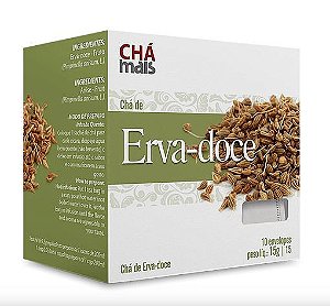 Chá Erva Doce - Sachê 10 x 15g (Chá Mais)