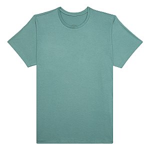 Camiseta Sustentável Masculina Manga Curta Verde Pima Frutoze