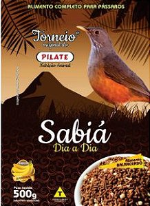 Ração Pilate Dia a Dia Para Sabiá 500g