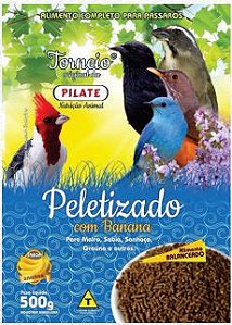 Ração Pilate Peletizado com Banana para Pássaros 500g