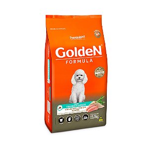 Ração Para Cães Adultos Pequeno Porte GoldeN Formula Mini Bits Frango & Arroz 15kg