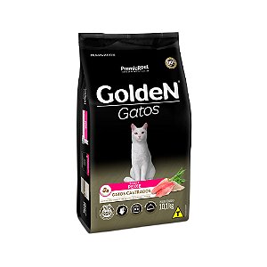 Ração GoldeN Gatos Castrados Sabor Peixe 10,1kg