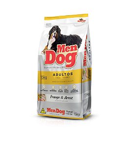 Ração para Cães Mendog Adultos Frango e Arroz Super Premium 15KG