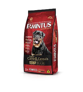 Ração para Cães Famintus Dia a Dia Carne e Cereais Premium 15kg
