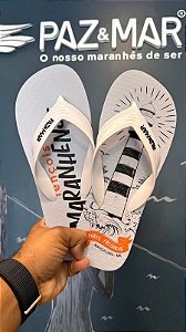 Chinelo Lençois Farol Branco